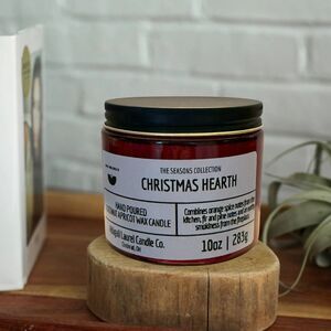 Abigail Laurel Candle Co - Christmas Hearth - The Seasons Collection - 10oz.